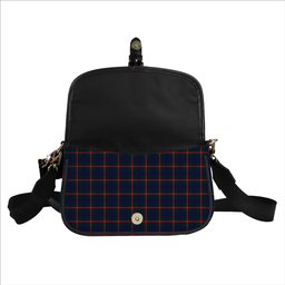 ScotsTee Shop Scottish Agnew Modern Tartan Women's Chain Crossbody Bag Square Bag