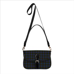 ScotsTee Shop Scottish Brodie Hunting Modern Tartan Women's Chain Crossbody Bag Square Bag
