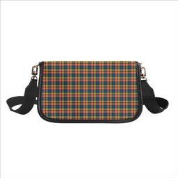 ScotsTee Shop Scottish Buchanan Ancient Tartan Women's Chain Crossbody Bag Square Bag