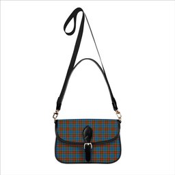 ScotsTee Shop Scottish Bethune Ancient Tartan Women's Chain Crossbody Bag Square Bag