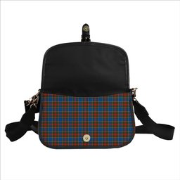 ScotsTee Shop Scottish Bethune Ancient Tartan Women's Chain Crossbody Bag Square Bag