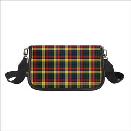 ScotsTee Shop Scottish Buchanan Tartan Women's Chain Crossbody Bag Square Bag