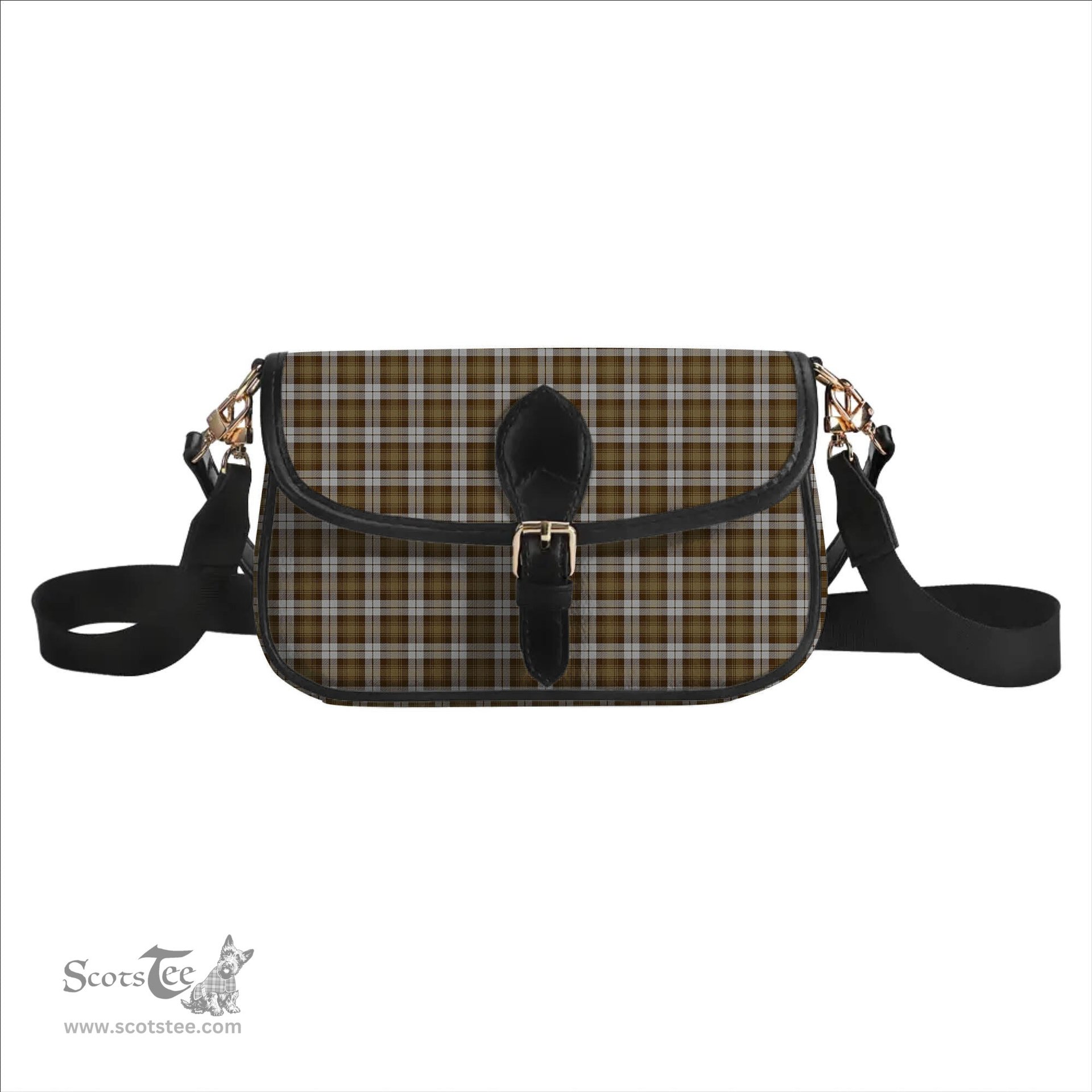 ScotsTee Shop Scottish Baillie Dress Tartan Women's Chain Crossbody Bag Square Bag