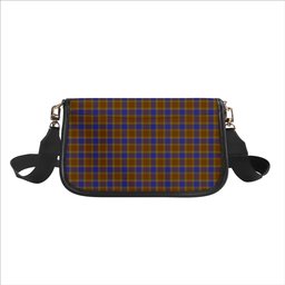 ScotsTee Shop Scottish Balfour Modern Tartan Women's Chain Crossbody Bag Square Bag