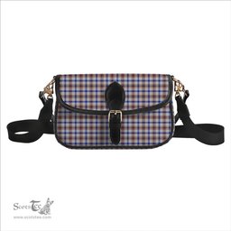 ScotsTee Shop Scottish Boswell Tartan Women's Chain Crossbody Bag Square Bag