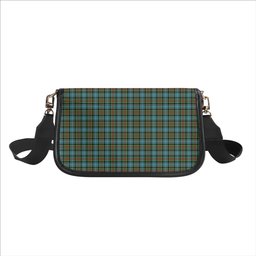 ScotsTee Shop Scottish Brisbane Modern Tartan Women's Chain Crossbody Bag Square Bag