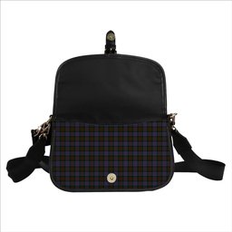 ScotsTee Shop Scottish Bowie Tartan Women's Chain Crossbody Bag Square Bag