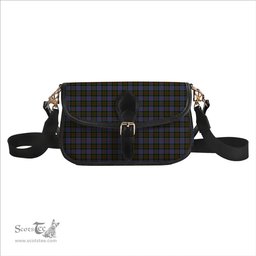 ScotsTee Shop Scottish Bowie Tartan Women's Chain Crossbody Bag Square Bag