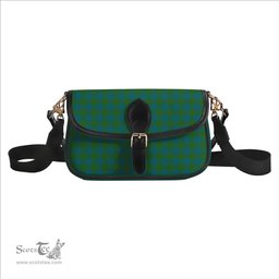 ScotsTee Shop Scottish Barclay Hunting Ancient Clan Tartan Women's Chain Crossbody Bag Square Bag
