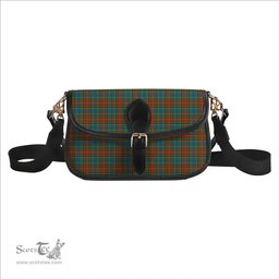 ScotsTee Shop Scottish Beattie (Beatty) Ancient Tartan Women's Chain Crossbody Bag Square Bag