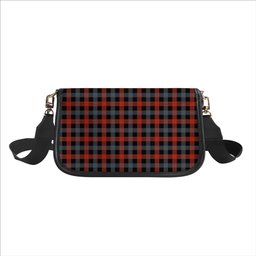 ScotsTee Shop Scottish Broun Ancient Tartan Women's Chain Crossbody Bag Square Bag