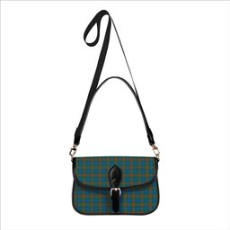 ScotsTee Shop Scottish Buchanan Hunting Ancient Tartan Women's Chain Crossbody Bag Square Bag