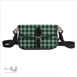 ScotsTee Shop Scottish Black Watch Dress Ancient Tartan Women's Chain Crossbody Bag Square Bag