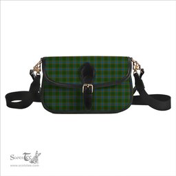 ScotsTee Shop Scottish Balfour Hunting Tartan Women's Chain Crossbody Bag Square Bag