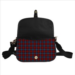 ScotsTee Shop Scottish Baillie of Polkemmet Red Tartan Women's Chain Crossbody Bag Square Bag