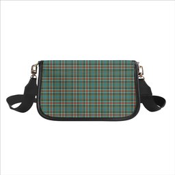 ScotsTee Shop Scottish Bisset Ancient Tartan Women's Chain Crossbody Bag Square Bag