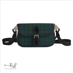 ScotsTee Shop Scottish Baillie of Lamington Ancient Clan Tartan Women's Chain Crossbody Bag Square Bag
