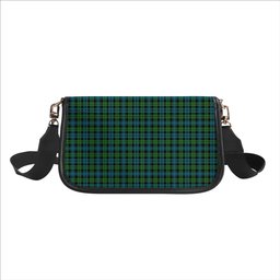 ScotsTee Shop Scottish Black Watch Ancient Clan Tartan Women's Chain Crossbody Bag Square Bag