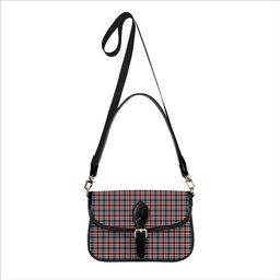 ScotsTee Shop Scottish Bell Border (Bell Southern Bell) Ancient Tartan Women's Chain Crossbody Bag Square Bag