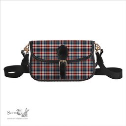 ScotsTee Shop Scottish Bell Border (Bell Southern Bell) Ancient Tartan Women's Chain Crossbody Bag Square Bag