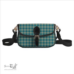 ScotsTee Shop Scottish Barclay Hunting #2 Ancient Clan Tartan Women's Chain Crossbody Bag Square Bag
