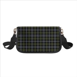 ScotsTee Shop Scottish Black Watch Large Sett Ancient Tartan Women's Chain Crossbody Bag Square Bag