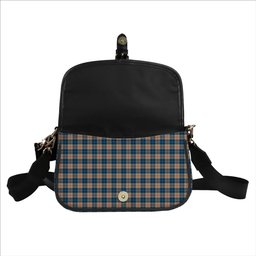 ScotsTee Shop Scottish Barclay Hunting #2 Modern Clan Tartan Women's Chain Crossbody Bag Square Bag