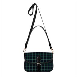 ScotsTee Shop Scottish Baillie of Polkemmet Modern Tartan Women's Chain Crossbody Bag Square Bag