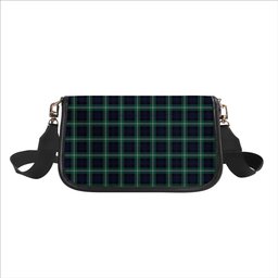 ScotsTee Shop Scottish Baillie of Polkemmet Modern Tartan Women's Chain Crossbody Bag Square Bag