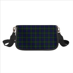 ScotsTee Shop Scottish Baird Modern Tartan Women's Chain Crossbody Bag Square Bag