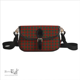 ScotsTee Shop Scottish Bruce Hunting Modern Tartan Women's Chain Crossbody Bag Square Bag
