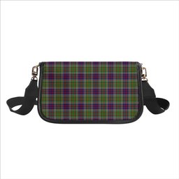 ScotsTee Shop Scottish Bowie Modern Tartan Women's Chain Crossbody Bag Square Bag