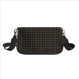 ScotsTee Shop Scottish BlackWatch Weathered Tartan Women's Chain Crossbody Bag Square Bag