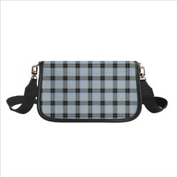 ScotsTee Shop Scottish Baxter of Balgavies Ancient Tartan Women's Chain Crossbody Bag Square Bag