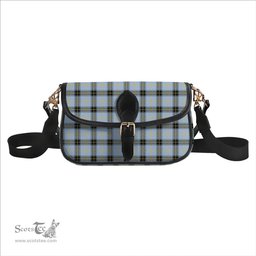 ScotsTee Shop Scottish Baxter of Balgavies Ancient Tartan Women's Chain Crossbody Bag Square Bag