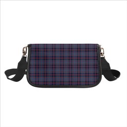 ScotsTee Shop Scottish Cochrane Azure Tartan Women's Chain Crossbody Bag Square Bag