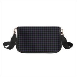 ScotsTee Shop Scottish Clergy Green Tartan Women's Chain Crossbody Bag Square Bag