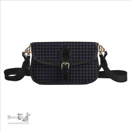 ScotsTee Shop Scottish Clergy Green Tartan Women's Chain Crossbody Bag Square Bag