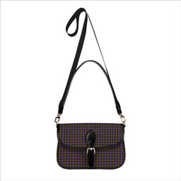 ScotsTee Shop Scottish Carnegie Ancient Tartan Women's Chain Crossbody Bag Square Bag