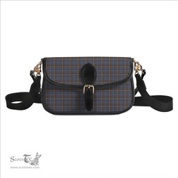 ScotsTee Shop Scottish Carnegie Check Ancient Tartan Women's Chain Crossbody Bag Square Bag