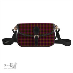 ScotsTee Shop Scottish Carnegie Modern Tartan Women's Chain Crossbody Bag Square Bag