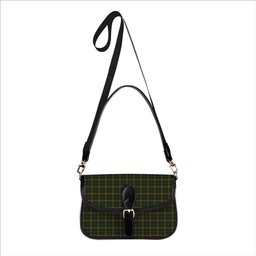 ScotsTee Shop Scottish Chisholm Hunting Tartan Women's Chain Crossbody Bag Square Bag
