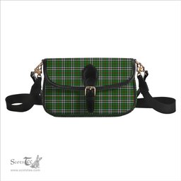 ScotsTee Shop Scottish Cape Breton Provincial Ancient Tartan Women's Chain Crossbody Bag Square Bag