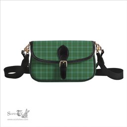 ScotsTee Shop Scottish Currie Ancient Tartan Women's Chain Crossbody Bag Square Bag