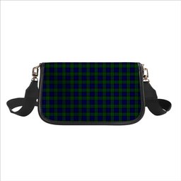 ScotsTee Shop Scottish Campbell Modern Tartan Women's Chain Crossbody Bag Square Bag