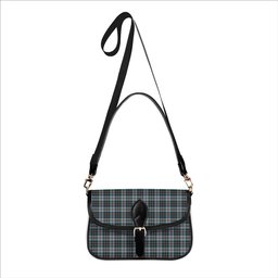 ScotsTee Shop Scottish Craig Modern Tartan Women's Chain Crossbody Bag Square Bag