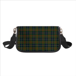ScotsTee Shop Scottish Cameron of Lochiel Hunting Modern Tartan Women's Chain Crossbody Bag Square Bag