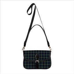 ScotsTee Shop Scottish Colquhoun Modern Clan Tartan Women's Chain Crossbody Bag Square Bag