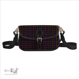 ScotsTee Shop Scottish Cameron of Erracht Modern Tartan Women's Chain Crossbody Bag Square Bag