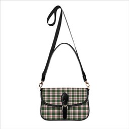 ScotsTee Shop Scottish Crawford Arisaid Dance Modern Tartan Women's Chain Crossbody Bag Square Bag
